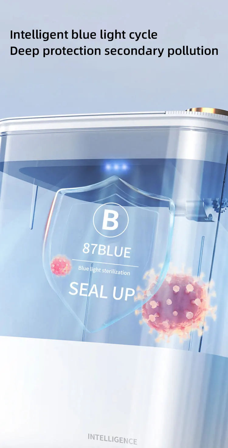 20L Smart Sensor Trash Can With Display Type-C
