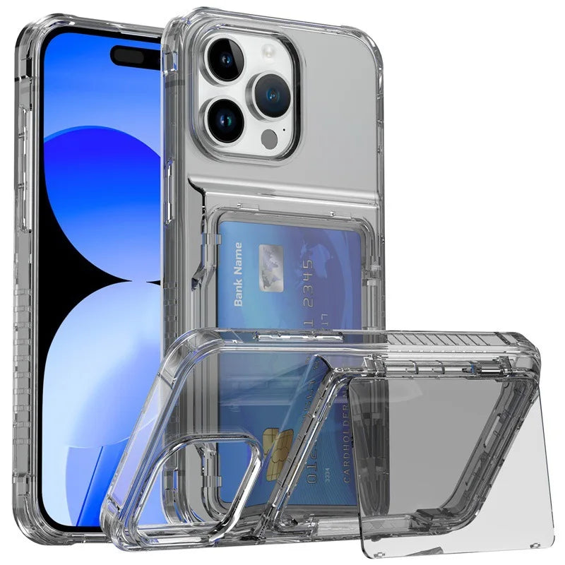 Card Holder Phone case For iPhone 15 14