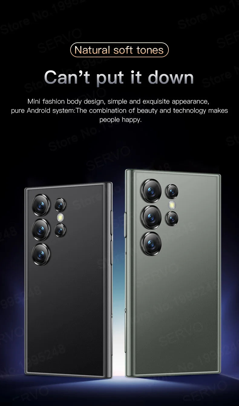 2024 New SERVO S24 Mini 4G Global Smartphone