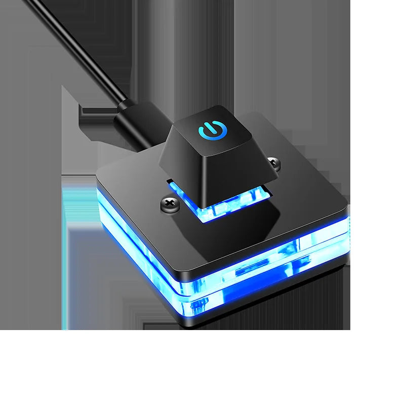 1.8M Desktop Computer Power Switch with LED Lights