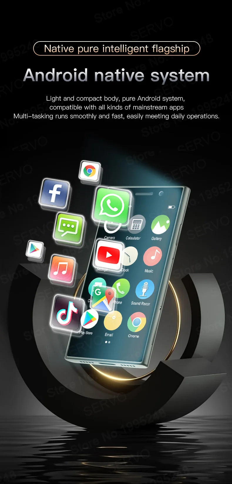 2024 New SERVO S24 Mini 4G Global Smartphone