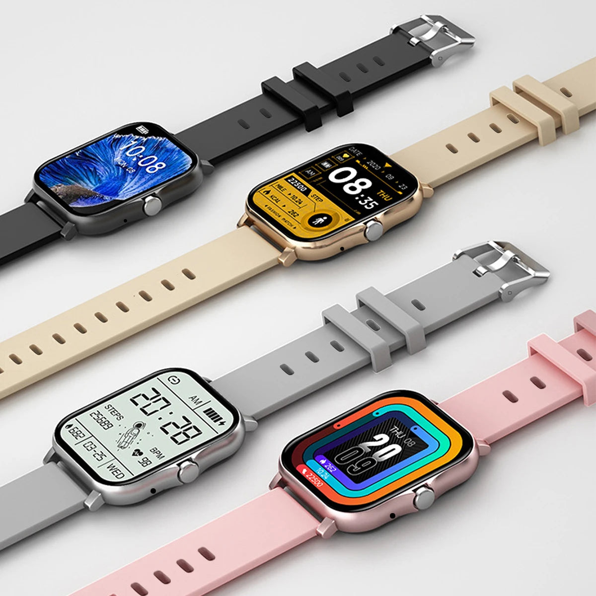 1.83'' Waterproof Smart Watch with Message Answer Call