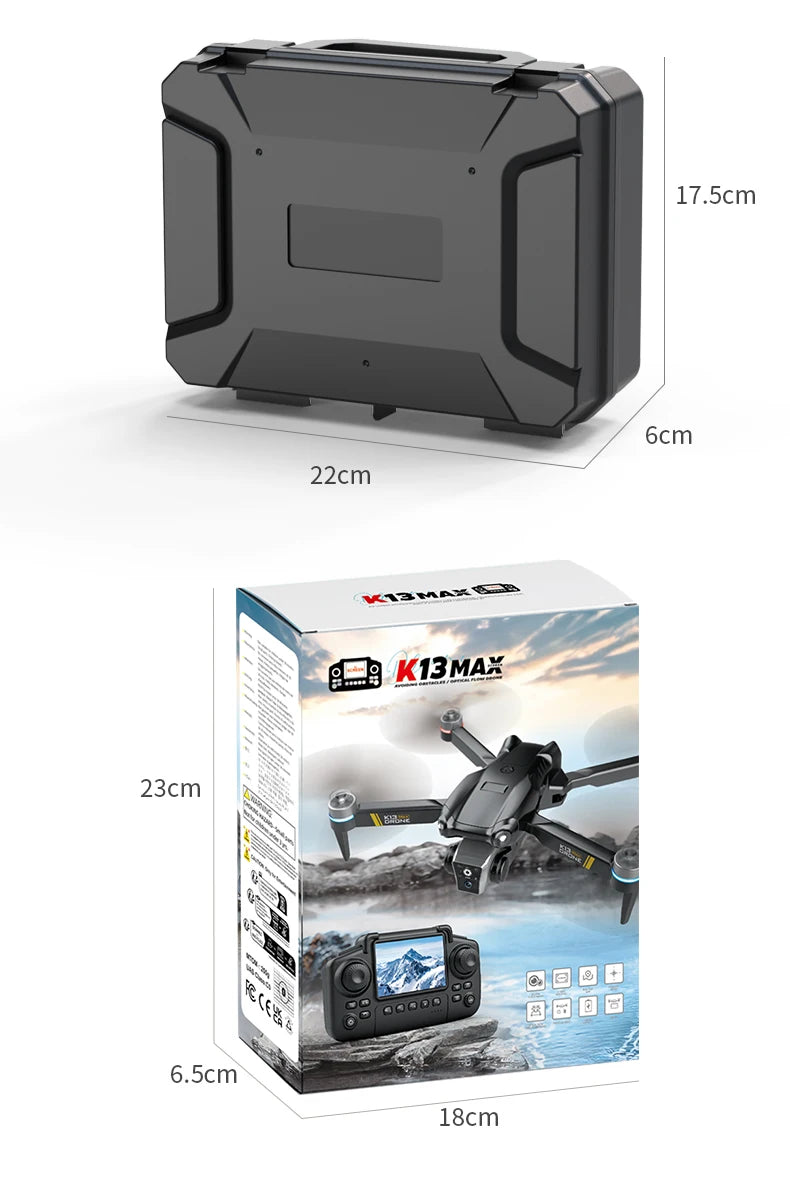 K13 MAX Drone 8K With HD Dual Camera
