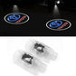 2pcs LED Car door welcome light logo light
