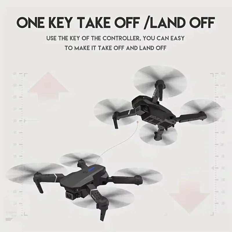 2024 New E88 Pro WIFI FPV Drone Wide