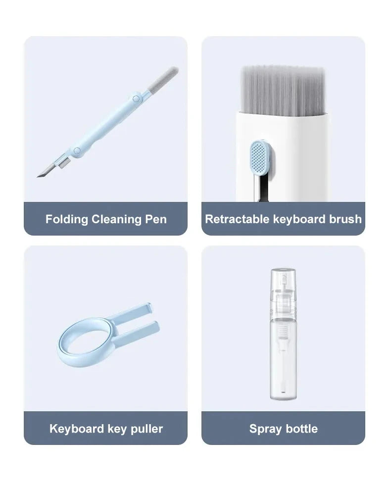 7 in 1 Computer Keyboard Cleaner Brush Kit