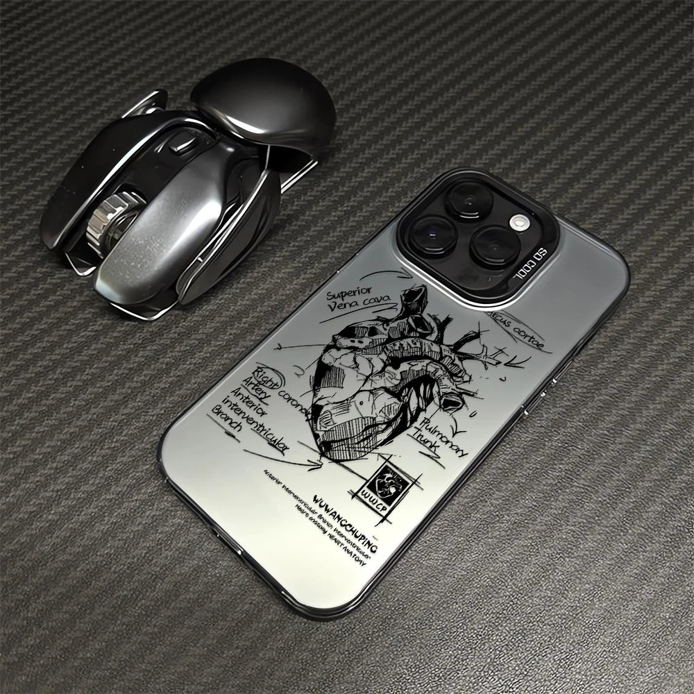 Creative Cardiovascular model Heart Medical Phone Case For
