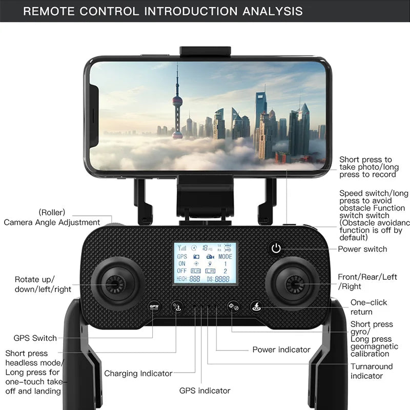 L200 PRO MAX GPS Drone with 2-axis Gimbal