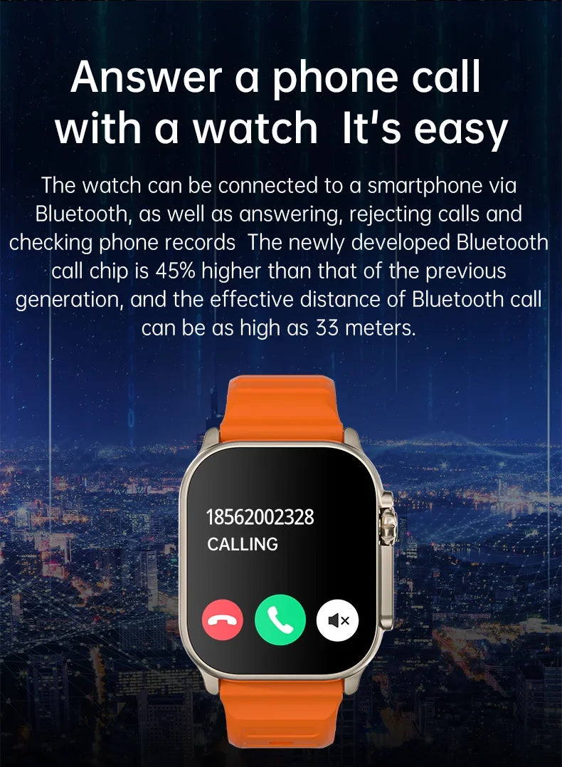 Original T900 Ultra 2 Smart Watch 49mm Men