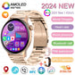 2024 New GPS Smart Watch Women True AMOLED