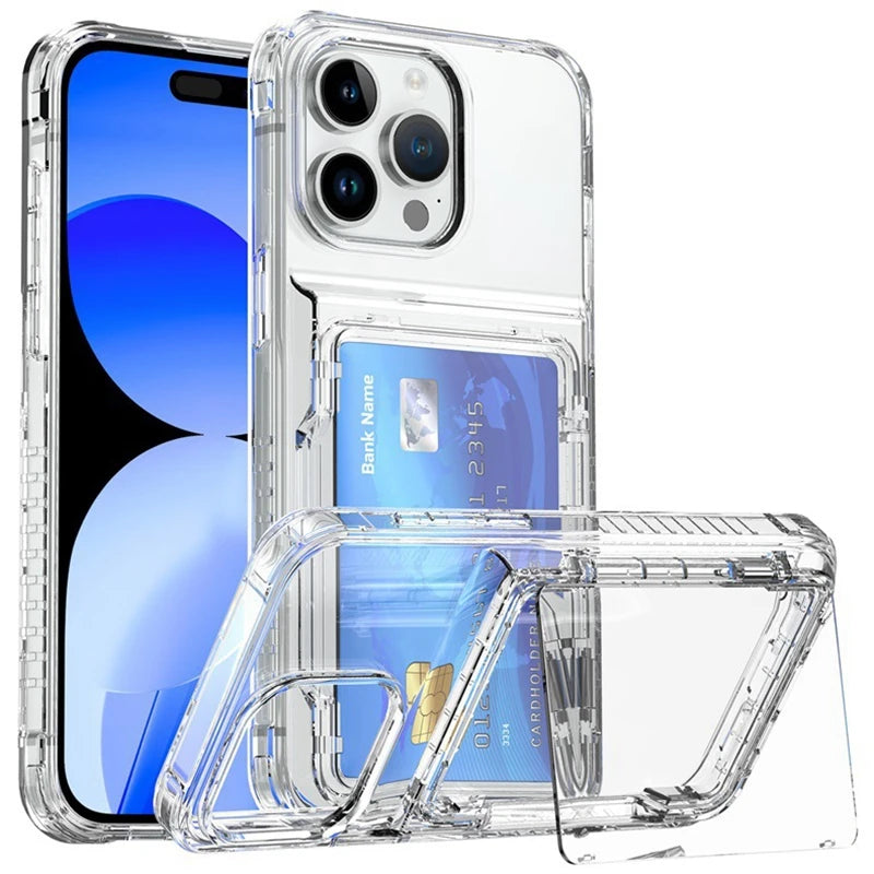 Card Holder Phone case For iPhone 15 14