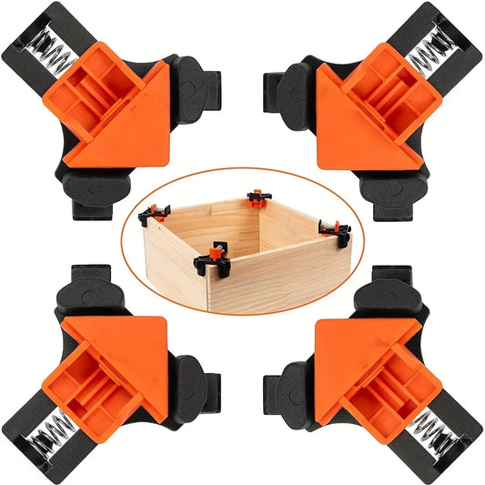 1/4 pcs 90 Degree Corner Clamps For Woodworking,