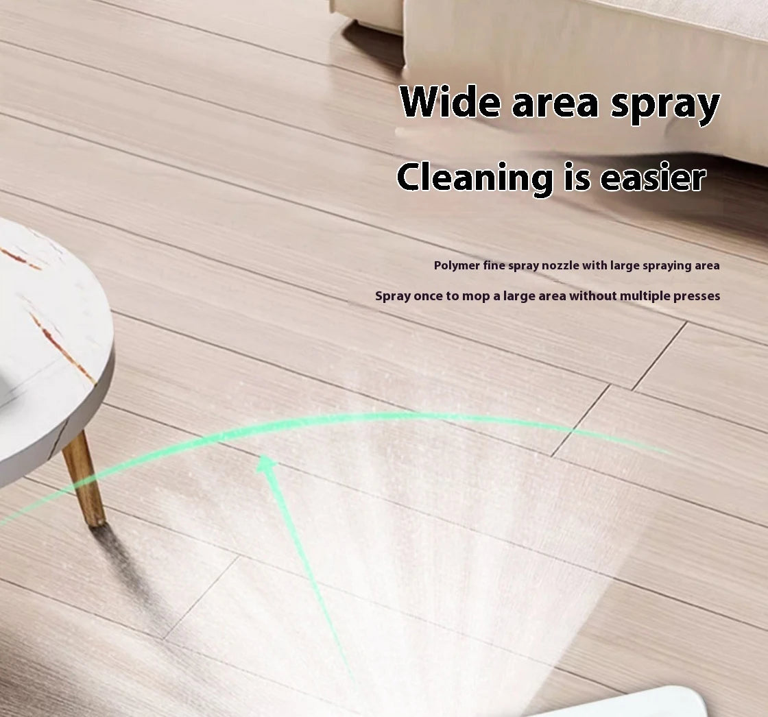 New Large Household Spray Mop With Replaceable Microfiber