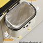 9L/12L DIY Cream-Colored Wall-mounted Kitchen Trash Can with