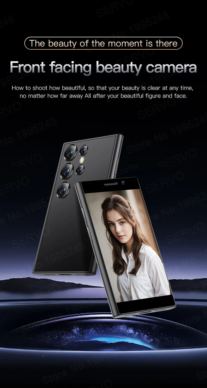 2024 New SERVO S24 Mini 4G Global Smartphone