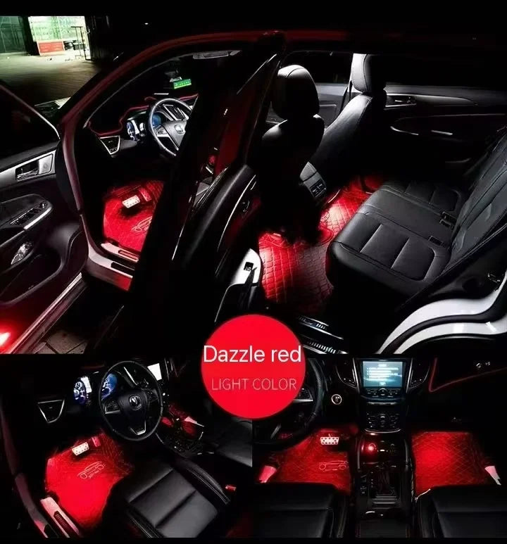 Neon 36 48 72 LED Car Interior Ambient