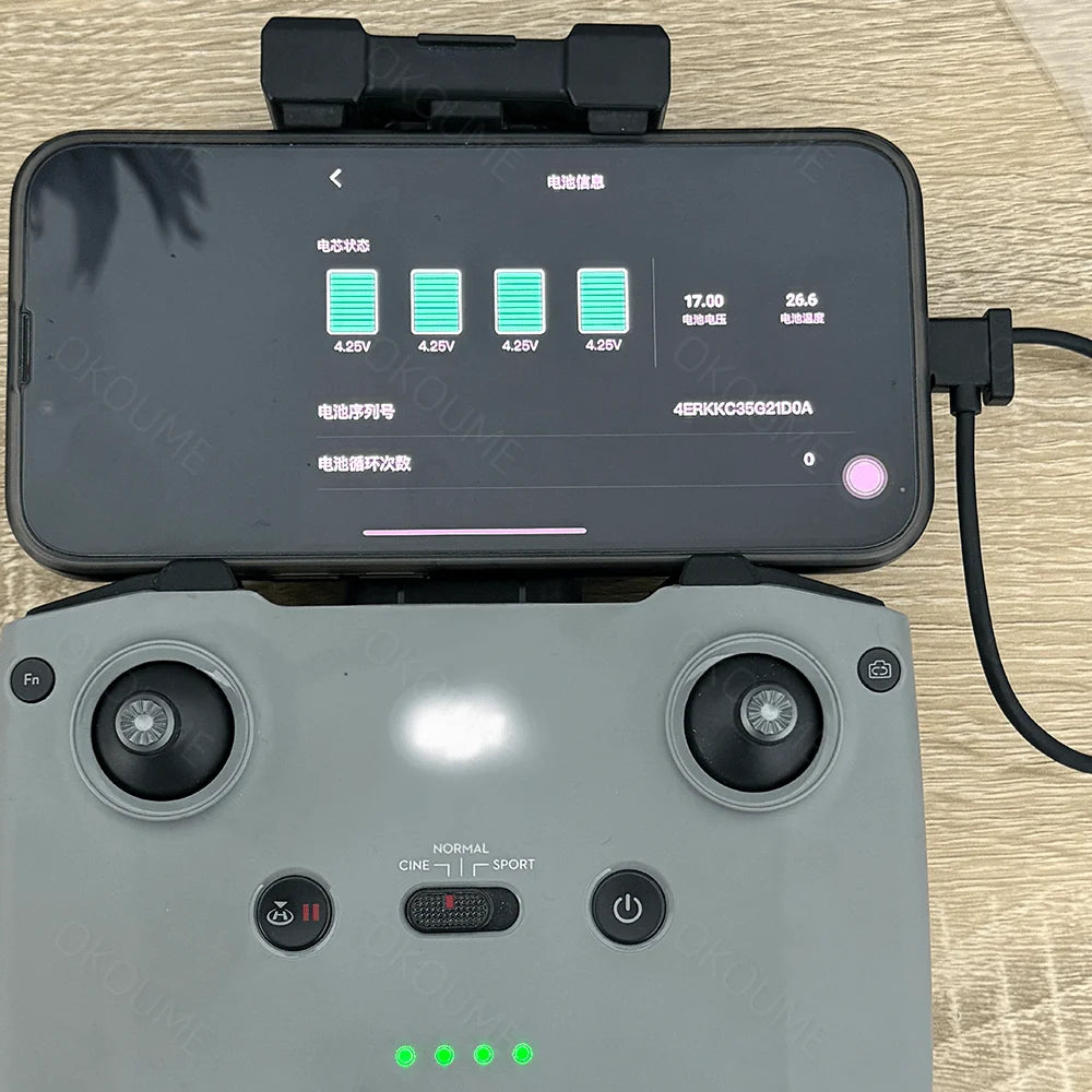 12000mah Dual Battery Fast Charger For Mavic 3
