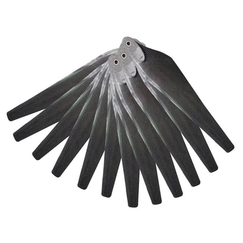 12 PCS Carbon Fiber Wing Drone Folding Propeller
