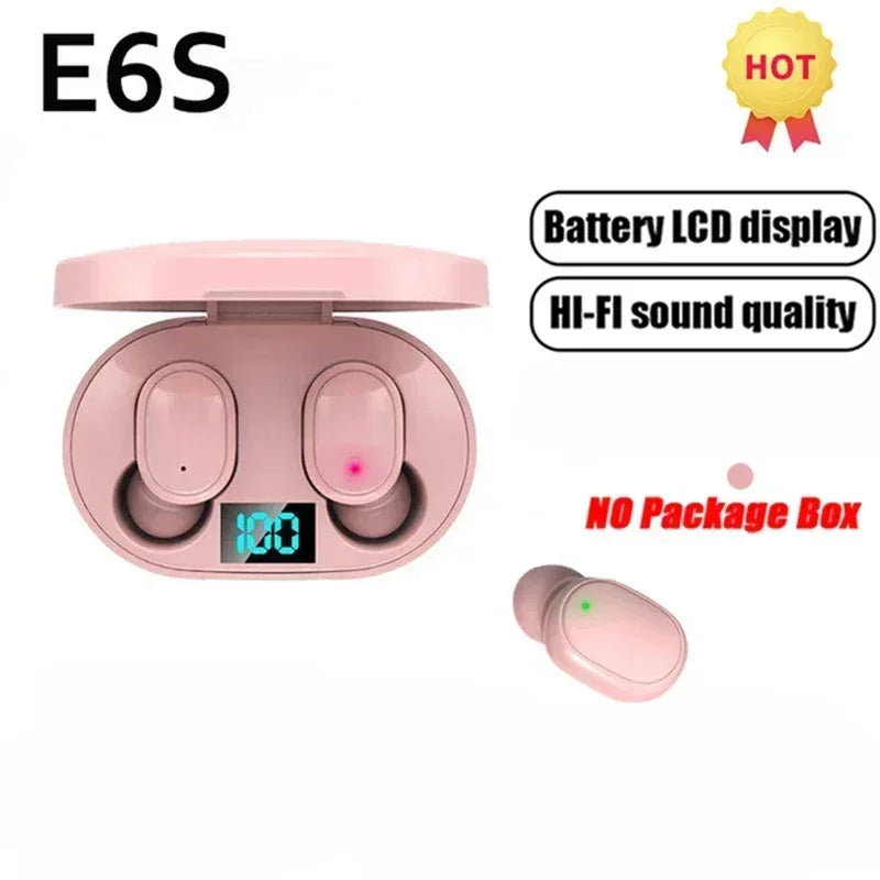 E6S Wireless Bluetooth Microphone Headphones