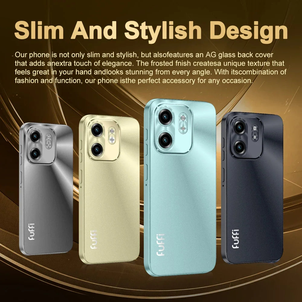 FUFFI X7 Pro Smartphones Cellphone Android 14 6.56