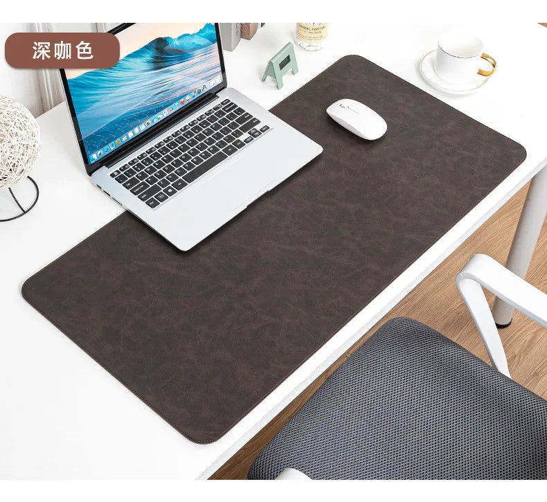 Desk Pad Waterproof PU Mouse Pad Desk Mat