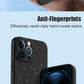 Luxury Black Silicone Matte Phone Case For iPhone