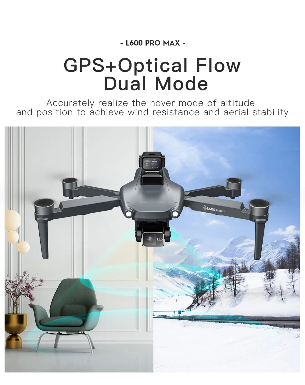 2025 New L600 PRO MAX GPS Drone 5KM