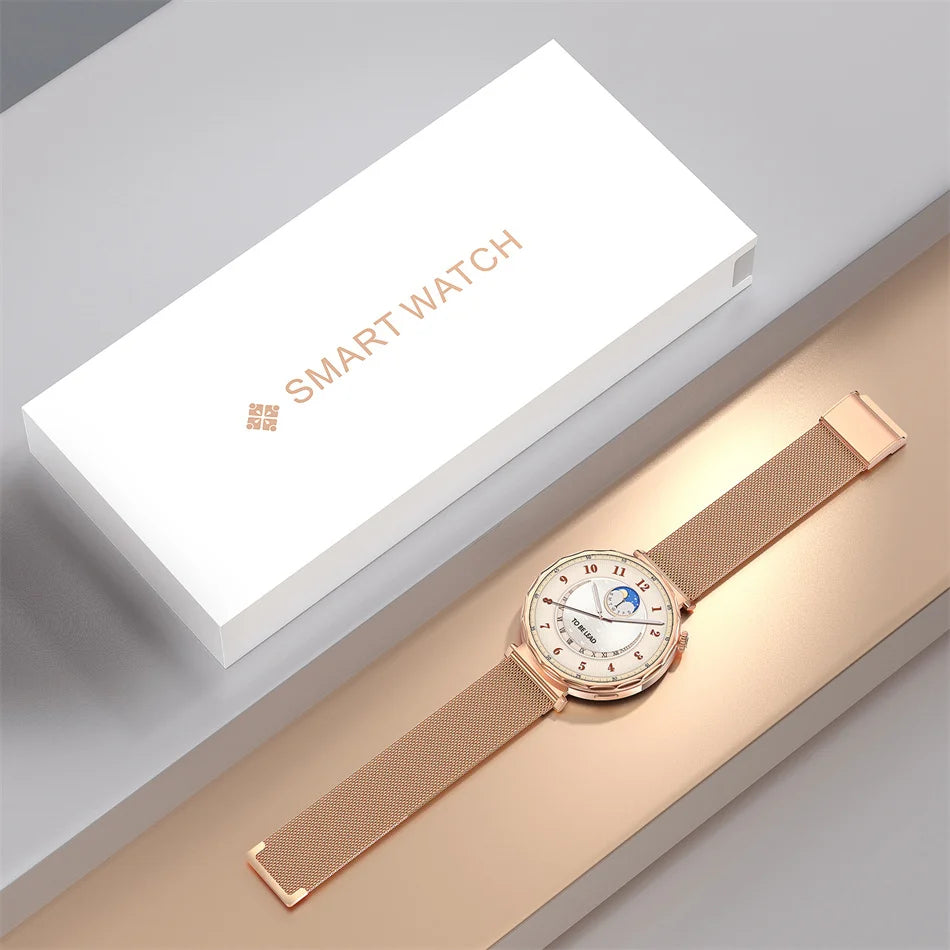2025 New GPS Tracking Smartwatch Women AMOLED HD