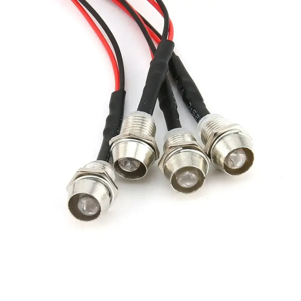RC LED Light Kit Headlamps for 1/10 1/8