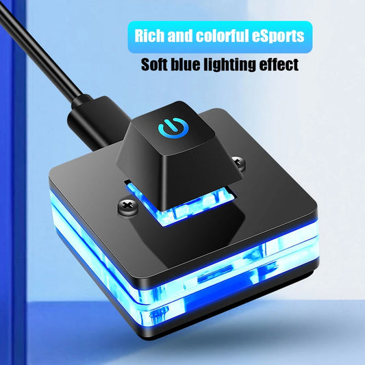 1.8M Desktop Computer Power Switch with LED Lights