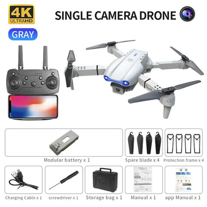 E99pro K3 Foldable Mini Drone - 4K HD