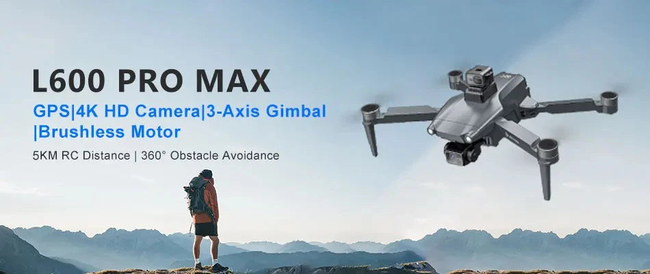 2025 New L600 PRO MAX GPS Drone 5KM