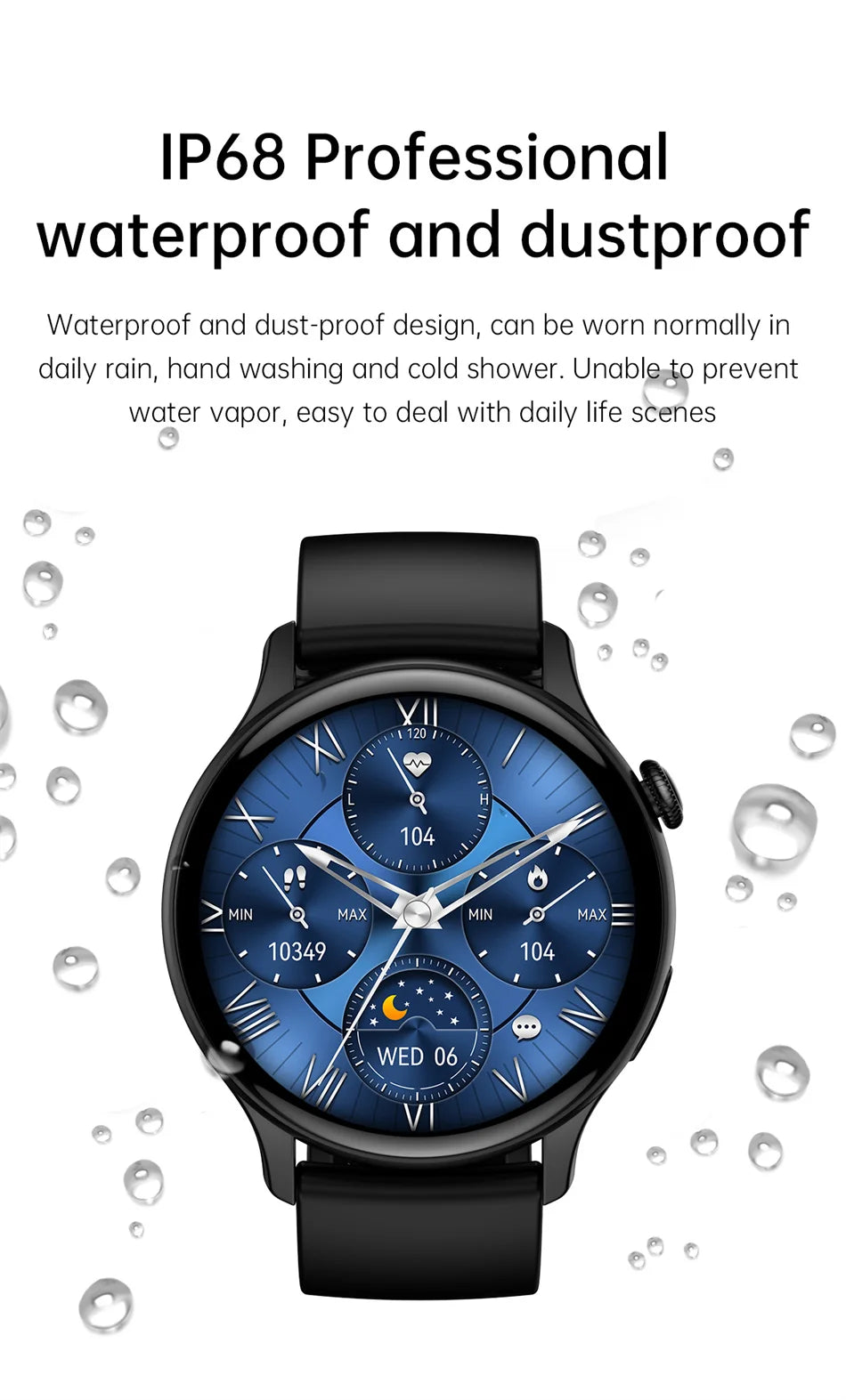 2024 New GPS Smart Watch Women True AMOLED