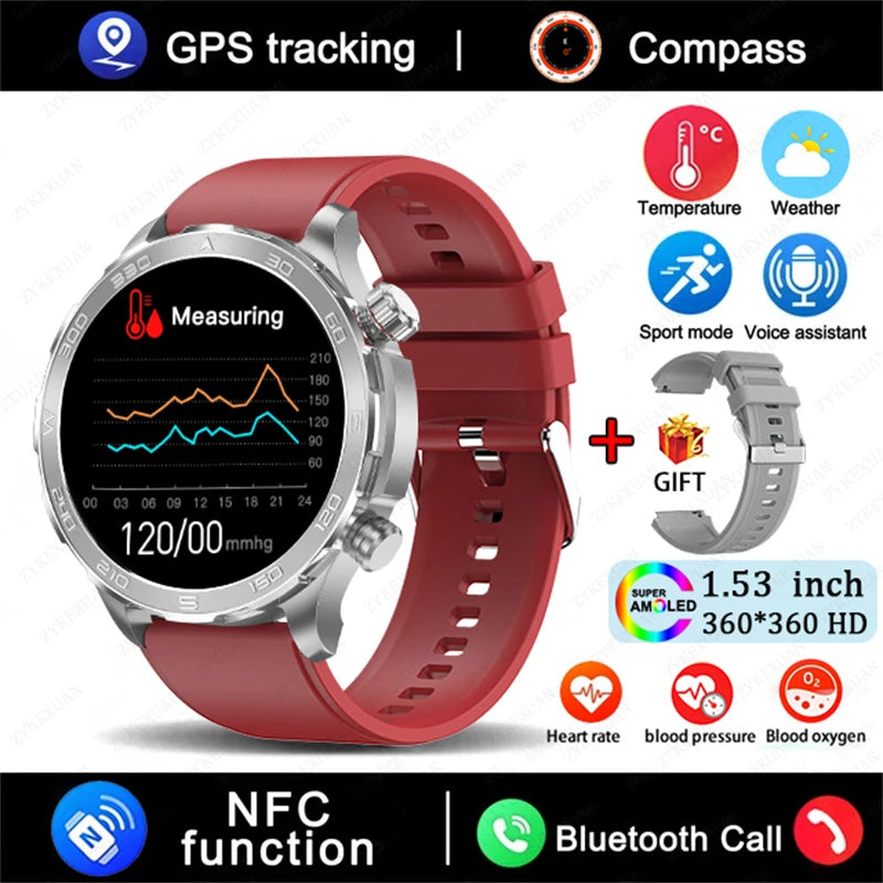 2025 New Bluetooth Call Smart Watch Men For