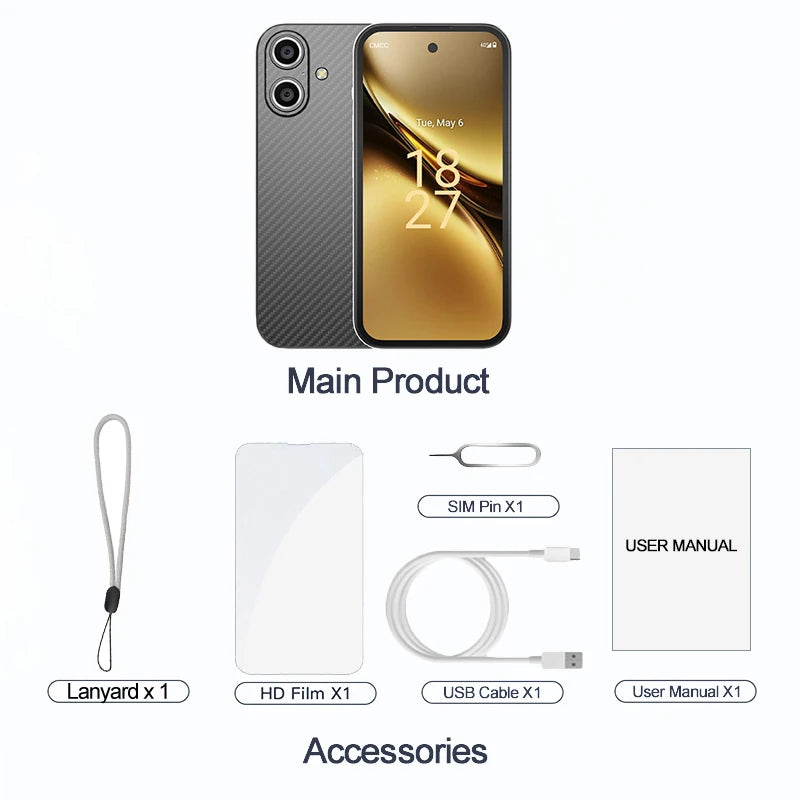 SOYES Q333 MTK6762 8-Core 3.58‘’ Mini Smartphone 4GB