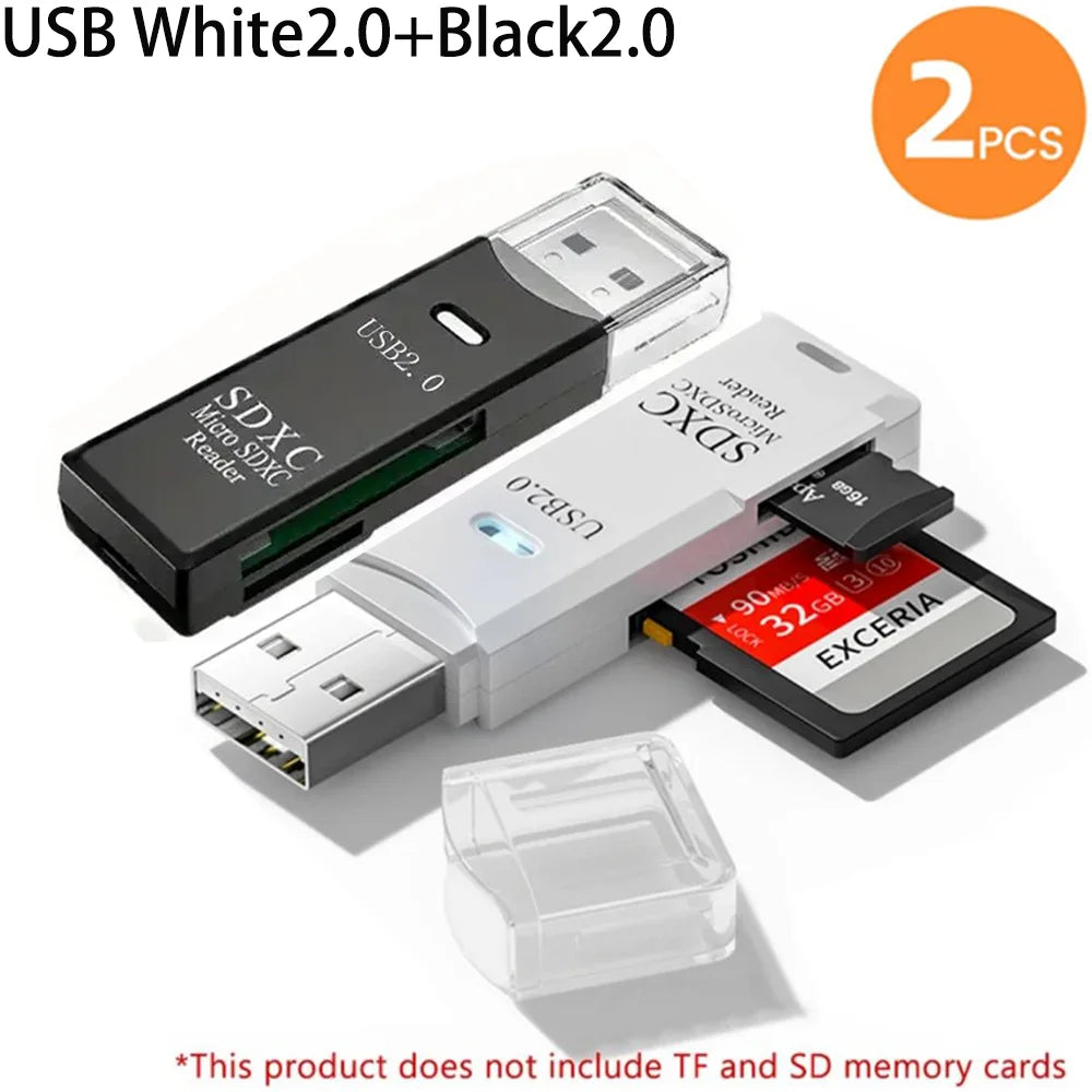 2-in-1 Multi Functional  USB 3.0 Card ReaderMicro