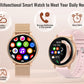 MEVADEN Bluetooth Call Smart Watch Women Custom Dial