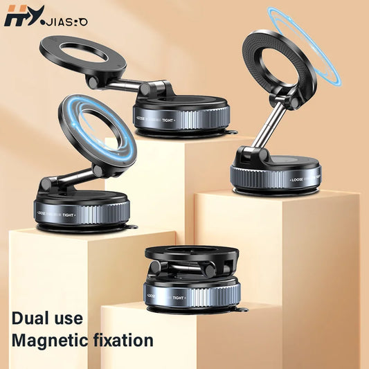 Magnetic Car Phone Holders Vacuum Suction Mobile Phone