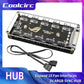 Coolcirc ARGB Connector 1 To 10 Port Splitter