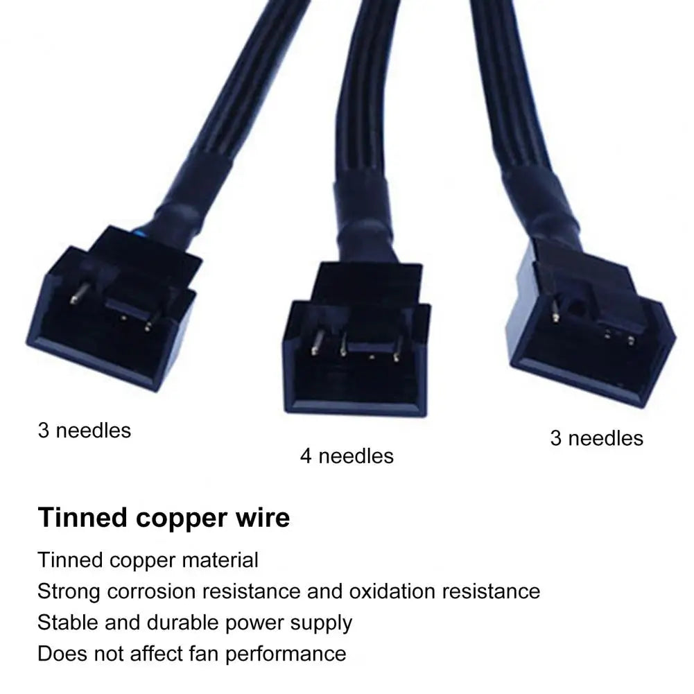 Cylarix PWM Fan Splitter Cable PC 4Pin 1
