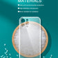 2 PCS Soft Transparent Back Cover for IPhone