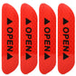 4PCS Reflective Warning Tape for Car Door Safety