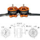 4Pcs YSIDO 1104 7500KV 8600KV Brushless Motor for