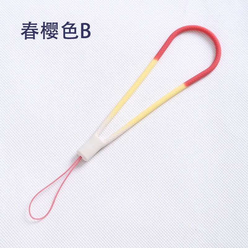 1pc Silicone Wrist Straps Hand Lanyard For Charms