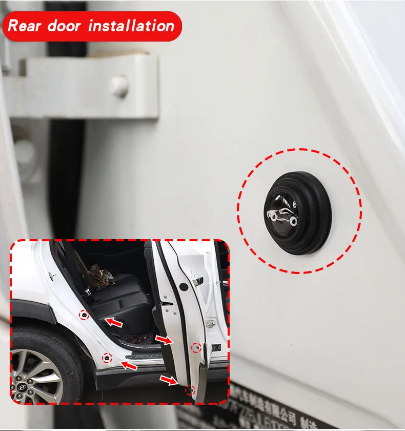 Car Trunk Sound Insulation Shock Absorbing Gasket Shockproof