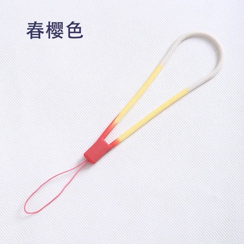 1pc Silicone Wrist Straps Hand Lanyard For Charms