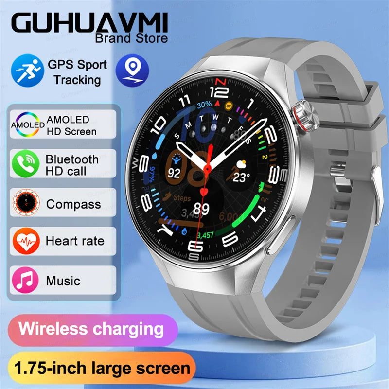 2025 True AMOLED Smart Watch Full touch Screen