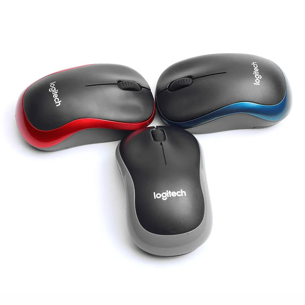 Logitech M185 Wireless Mouse 2.4Ghz USB 1000DPI Mice