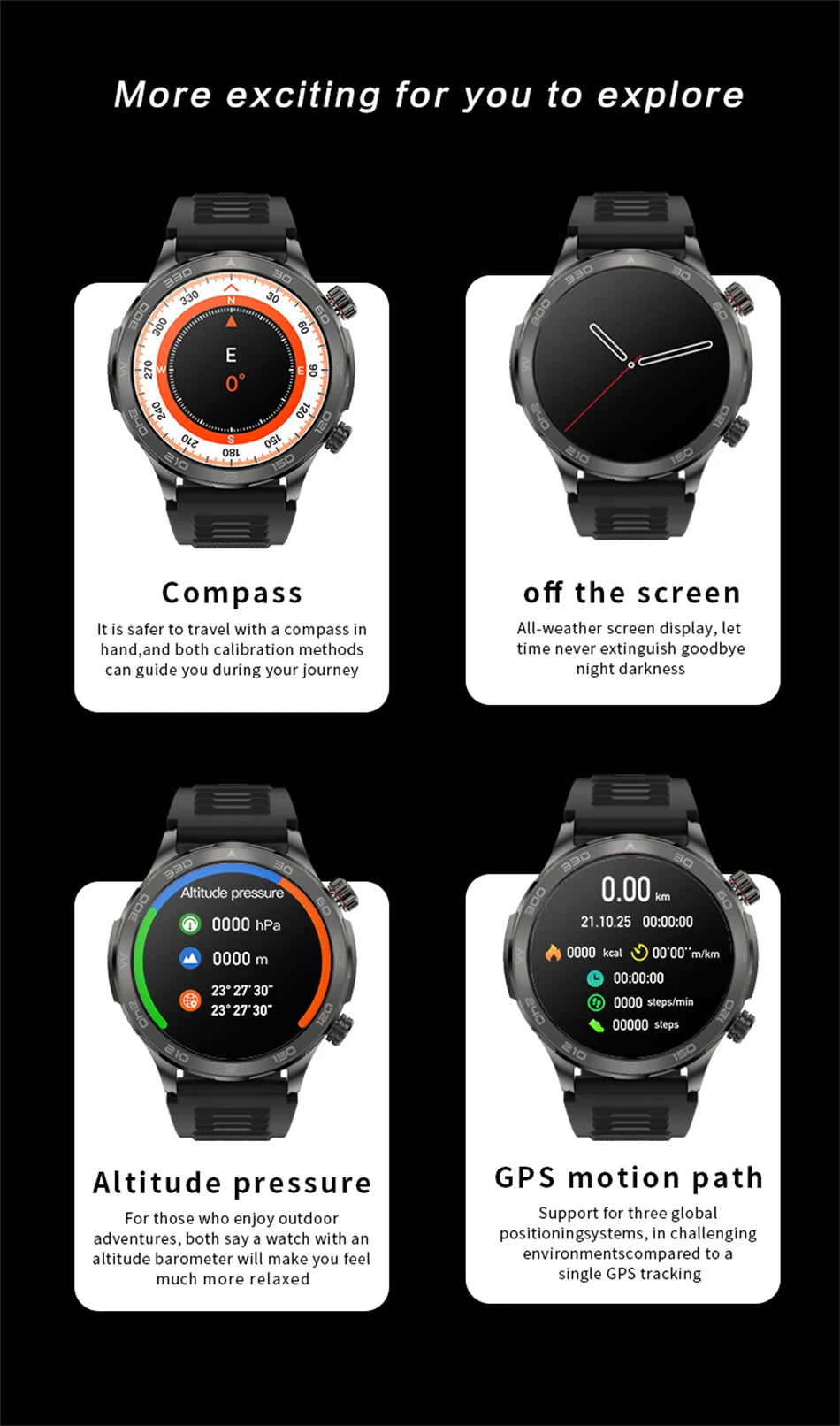 2025 New Bluetooth Call Smart Watch Men For