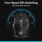 USB Wired Mouse, 7200 DPI Corded Computer Mouse